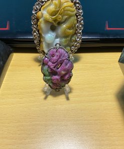 Huyết Long Khai Vận – Mặt Dây ruby thiên nhiên đa sắc vượng khí