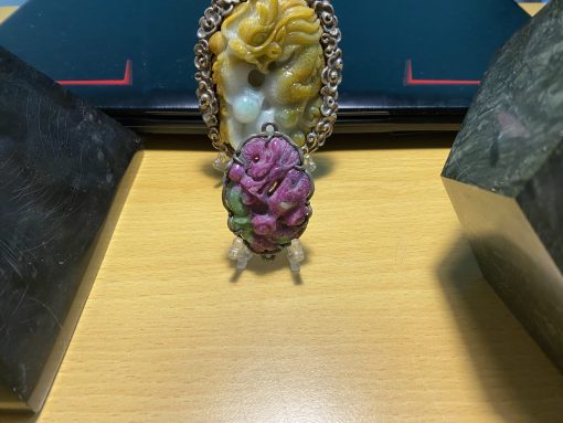 Huyết Long Khai Vận – Mặt Dây ruby thiên nhiên đa sắc vượng khí